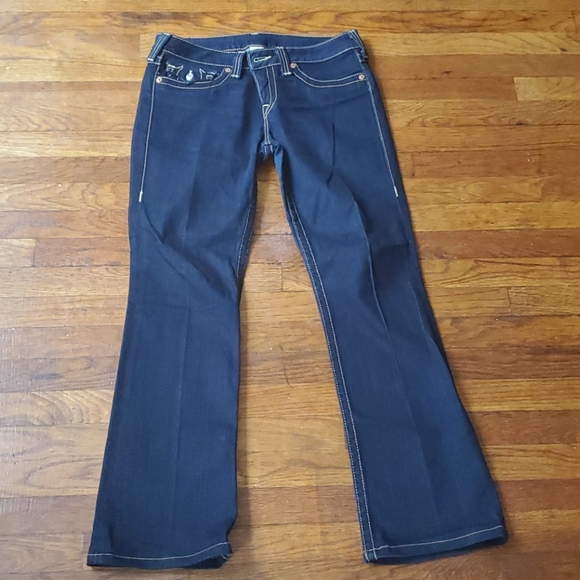True Religion Dark Denim Jeans - Picture 2 of 7